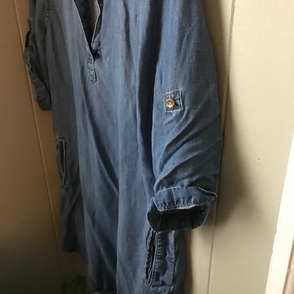 Cloth and Stone Jean Chambray Dress - Picture 6 of 7